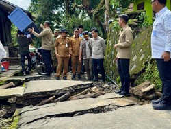 Pemprov Jateng Kebut Relokasi Korban Tanah Gerak Tegal, Kaji Lahan Huntara