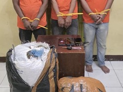 Polda Sumut Gagalkan Peredaran Ganja 20 Kg Asal Aceh, 3 Pelaku Ditangkap