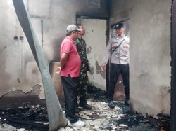 Rumah di Buleleng Terbakar Diduga Akibat Dupa, Akta-BPKB Hangus