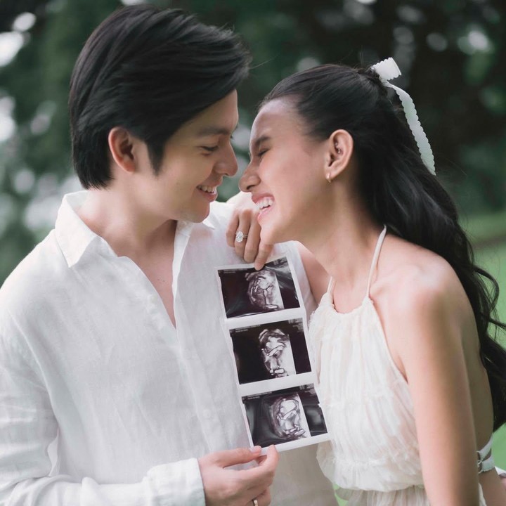 <p>Kebahagiaan menyelimuti pasangan artis Shenina Cinnamon dan Angga Yunanda. Keduanya baru saja mengumumkan kehamilan anak pertama yang telah dinantikan setelah satu tahun pernikahan. (Foto: Instagram @angga)</p>