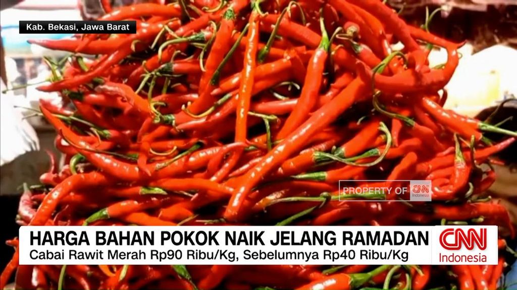 VIDEO: Harga Bahan Pokok Naik Jelang Ramadan