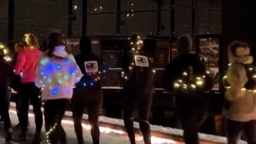 Gemerlap Lomba Lari Festival Cahaya Tahunan di Kopenhagen Denmark