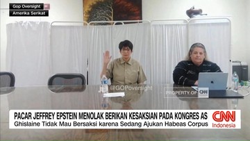 VIDEO: Pacar Jeffrey Epstein Menolak Berikan Kesaksian pada Kongres AS