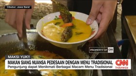 VIDEO: Makan Siang Nuansa Pedesaan dengan Menu Tradisional