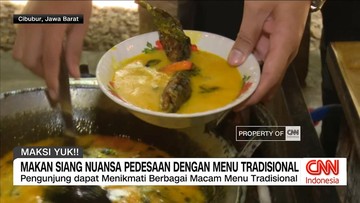 VIDEO: Makan Siang Nuansa Pedesaan dengan Menu Tradisional