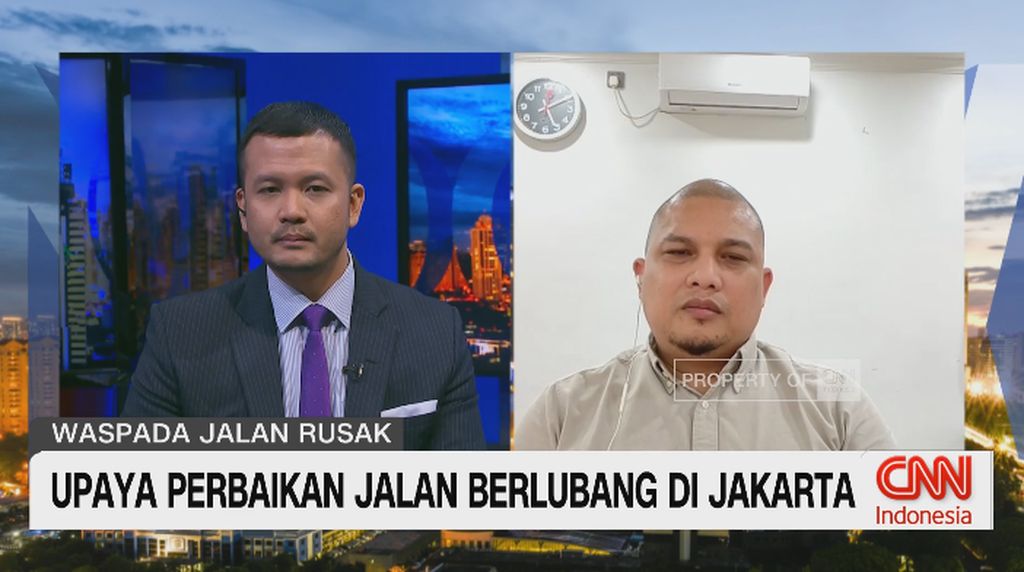 VIDEO: Upaya Perbaikan Jalan Berlubang di Jakarta