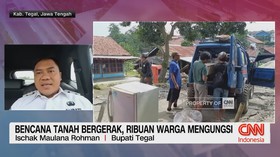 VIDEO: Bencana Tanah Bergerak, Ribuan Warga Mengungsi