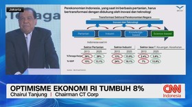 VIDEO: CT Optimistis Ekonomi RI Tumbuh 8%
