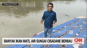 VIDEO: Sungai Cisadane Tercemar, Warga Khawatir Konsumsi Air PAM