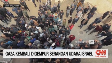 VIDEO: Pemakaman Korban Serangan Udara, Gaza Kembali Berduka