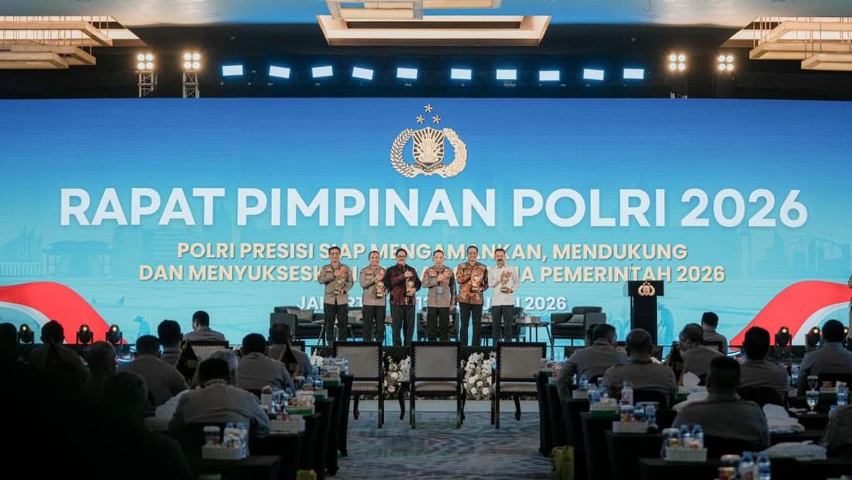 Menkum di Rapim Polri: KUHP-KUHAP Baru Perkuat Kepastian Hukum