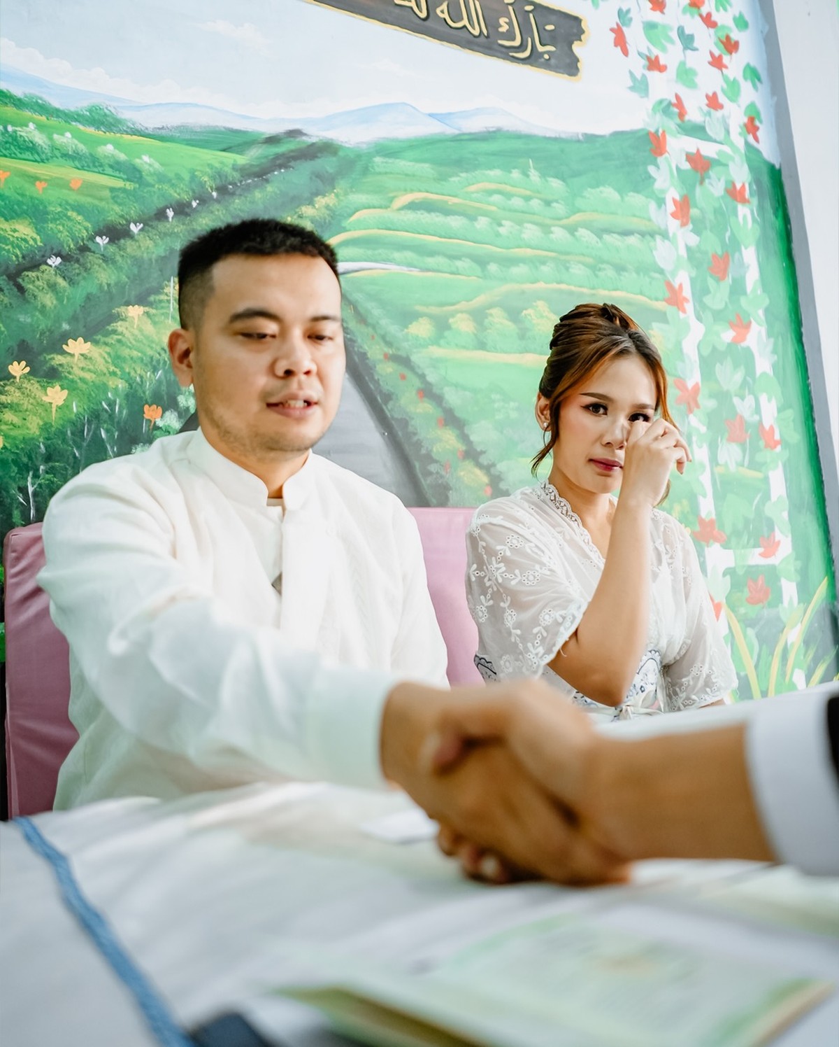 Reza smash dan istri