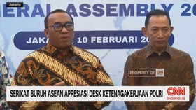 VIDEO: Serikat Buruh ASEAN Apresiasi Desk Ketenagakerjaan Polri