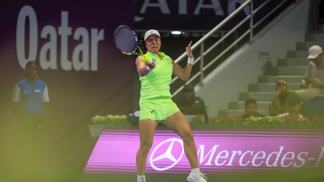 Janice Tjen masih belum berhasil melewati adangan babak kedua sepanjang turnamen 2026, termasuk di Qatar Open.