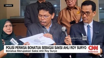 VIDEO: Polisi Periksa Bonatua sebagai Saksi Ahli Roy Suryo
