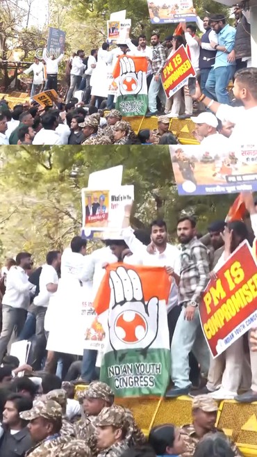 Ricuh Demo Mahasiswa di India usai Nama PM Modi Muncul di File Epstein