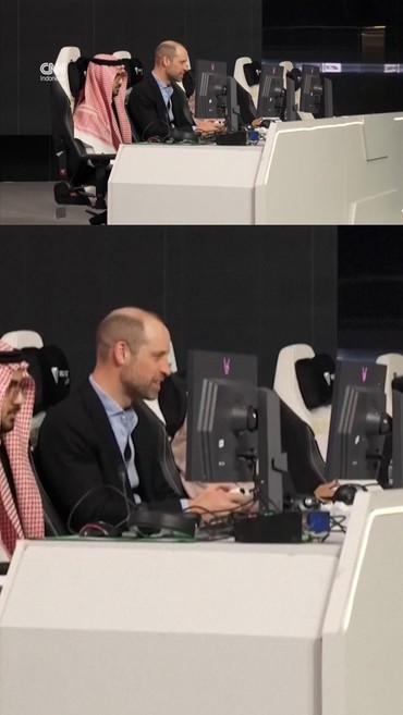 Momen Pangeran Inggris Pamer Kebolehan di Ajang Esports Arab Saudi