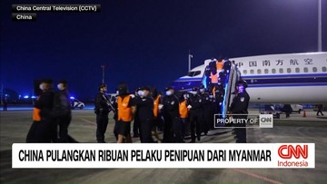 VIDEO: China Pulangkan Ribuan Pelaku Penipuan dari Myanmar