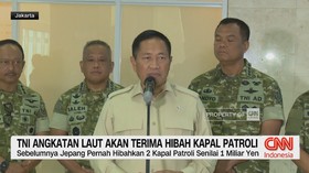 VIDEO: TNI Angkatan Laut Akan Terima Hibah Kapal Patroli