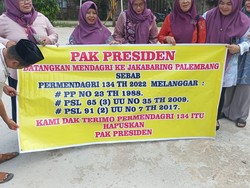 Warga Jakabaring Keluhkan Pembangunan Kantor Lurah Banyuasin ke Wamen Perkim