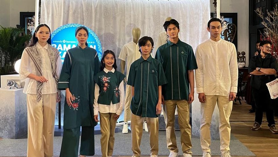 Ilustrasi fesyen untuk Ramadan