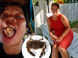 Demi Konten, Food Vlogger Makan Kepiting Beracun Berakhir Tewas!