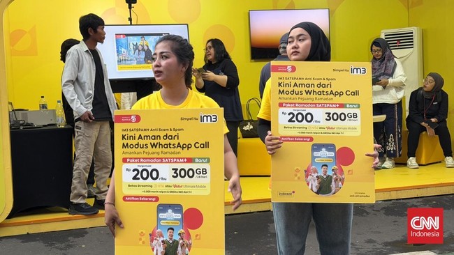 Indosat Ooredoo Hutchison luncurkan fitur SATSPAM+ untuk melindungi pelanggan dari scam di WhatsApp. Simak harga paketnya.