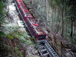 Jalur Kereta Api Paling Curam Sedunia Ada di Australia, Miring 64 Derajat!