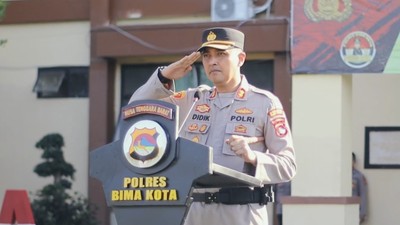 Eks Kapolres Bima Kota AKBP Didik Positif Narkoba