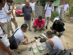 BNNP Sumbar Tangkap Pengedar Narkoba di Padang, Sita 2,8 Kg Sabu