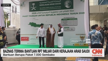 VIDEO: Baznaz Terima Bantuan Rp. 7 Miliar Dari Kerajaan Arab Saudi
