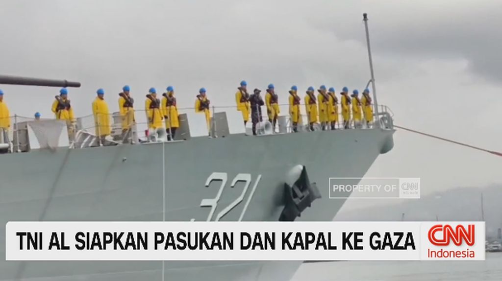 VIDEO: TNI AL Siapkan Pasukan Dan Kapal Ke Gaza