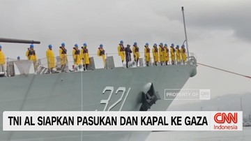 VIDEO: TNI AL Siapkan Pasukan Dan Kapal Ke Gaza