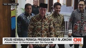 VIDEO: Polisi Kembali Periksa Presiden Ke-7 RI Jokowi