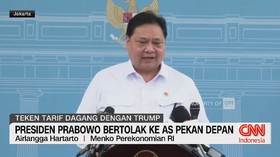 VIDEO: Presiden Prabowo Bertolak ke AS Pekan Depan