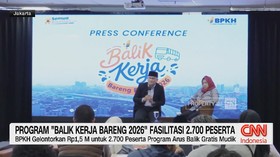 VIDEO: Program Balik Kerja Bareng 2026 Fasilitasi 2.700 Peserta