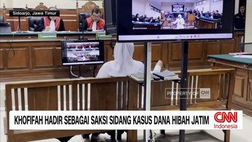 VIDEO: Khofifah Hadir Sebagai Saksi Sidang Kasus Dana Hibah Jatim