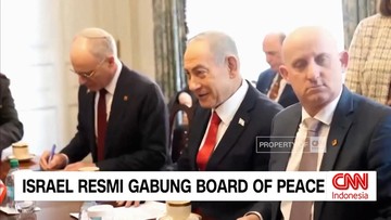 VIDEO: Israel Resmi Gabung Board of Peace Bentukan Presiden AS