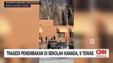 VIDEO: Tragedi Penembakan di Sekolah Kanada, 9 Orang Tewas