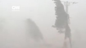 Detik-detik Hujan Angin Kencang di Pakansari, Puing-puing Beterbangan