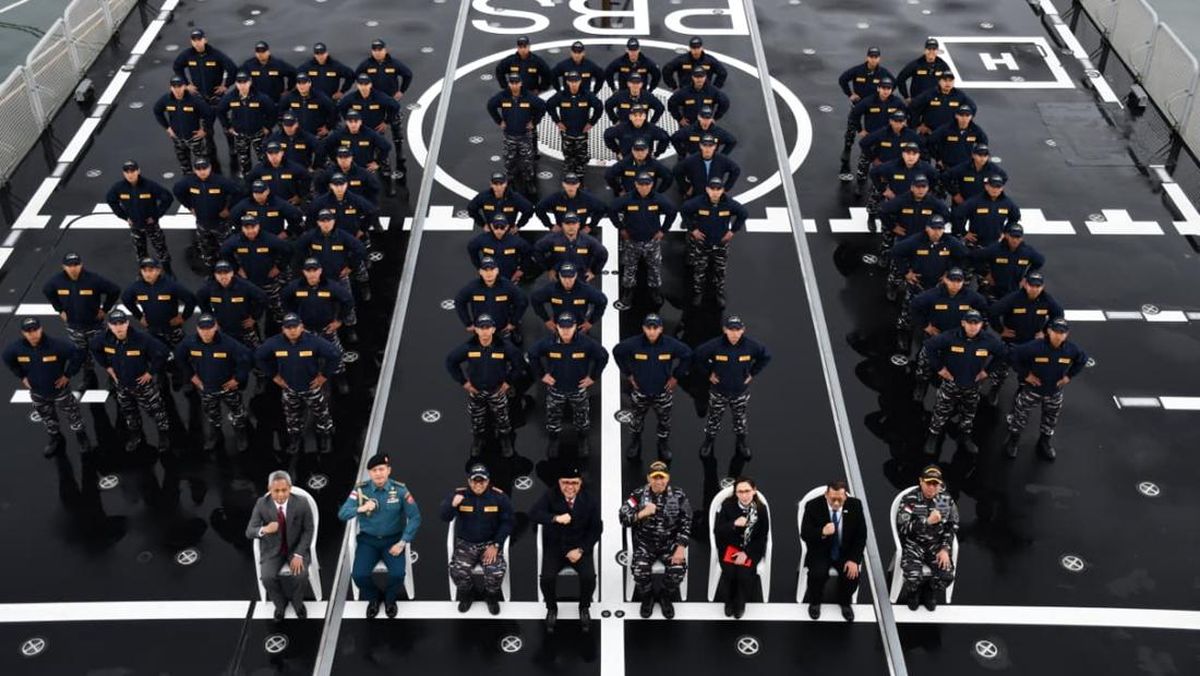 100 Prajurit TNI AL Dilatih Jadi Awak Kapal Induk Garibaldi di Italia