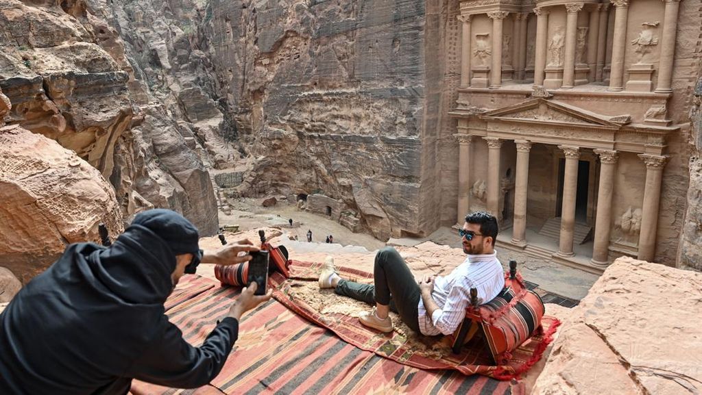 FOTO: Kota Kuno Petra di Yordania, Monumen Kejeniusan dari Masa Lampau