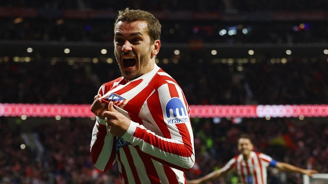 Atletico Madrid berhasil menghancurkan Barcelona dengan skor 4-0 dalam laga leg pertama semifinal Copa del Rey di Madrid, Jumat (13/2) dini hari WIB.