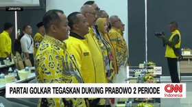 VIDEO: Dukungan Partai Golkar & PPP untuk Prabowo Dua Periode