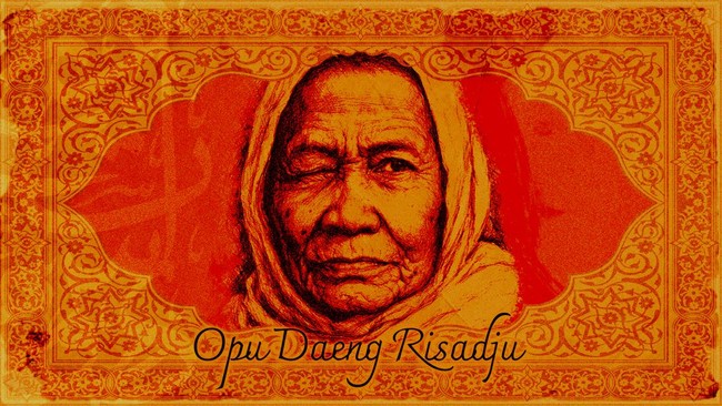 Opu Daeng Risadju adalah pahlawan nasional dari Sulsel yang berjuang melawan kolonialisme Belanda dan dihormati rakyat hingga akhir hayatnya.