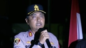 Eks Kapolres Bima Kota AKBP Didik Tertunduk Jelang Sidang Etik