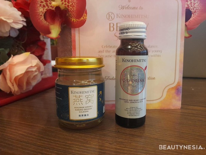 Kinohimitsu Bird's Nest Collagen & Kinohimitsu C-D Drink