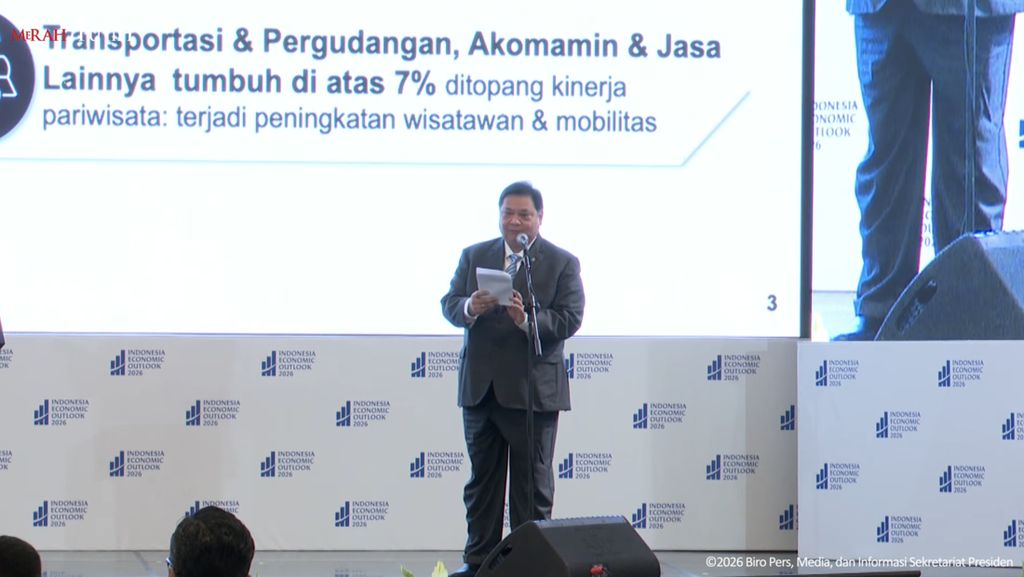 Airlangga: Ekonomi Dunia Lesu, RI Tetap Tumbuh 5,11 Persen