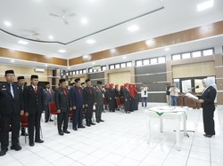 Walkot Palopo Naili Lantik 24 Pejabat Eselon II Hasil Mutasi, Ini Daftarnya