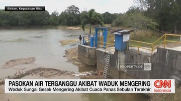 VIDEO: Pasokan Air Terganggu Akibat Waduk Mengering